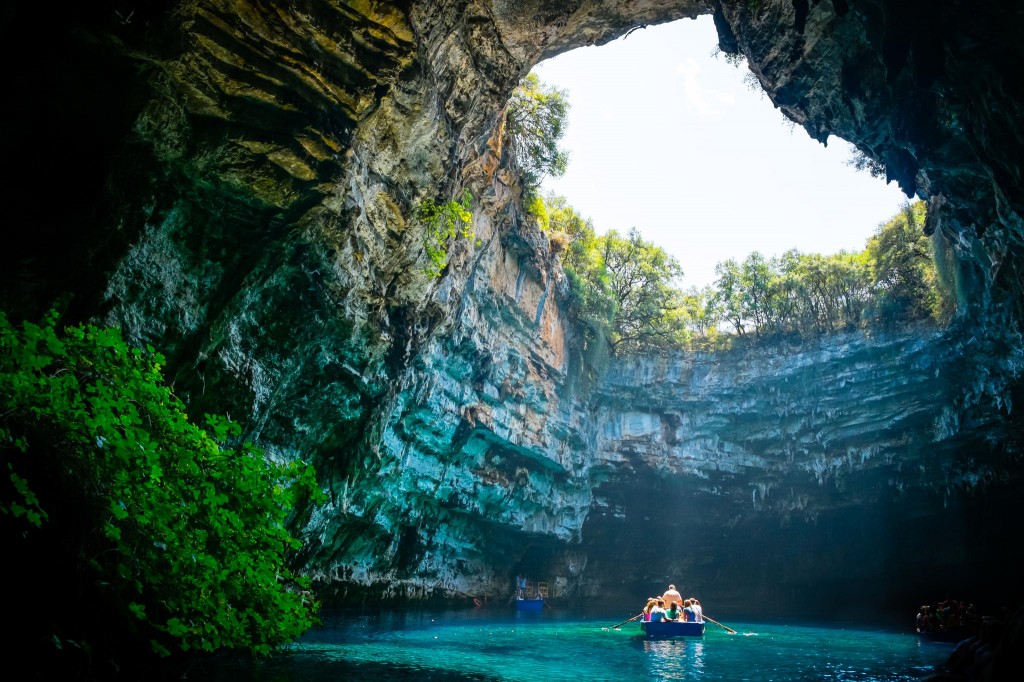 Melissani Cave. Kefalonia