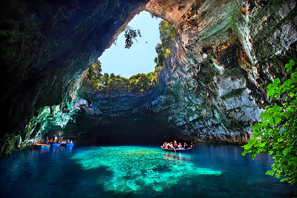 CaveLakeMelissaniGreece